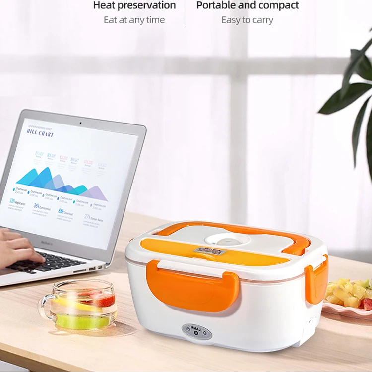 
Custom heated lunch box electric lunch box stainless Warmer Lunchbox kitchen small appliances Machines China 