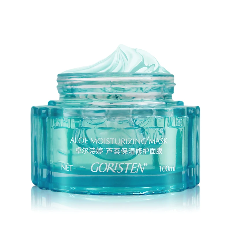 

Skin care products hydrating repairing crystal aloe facial gel masque
