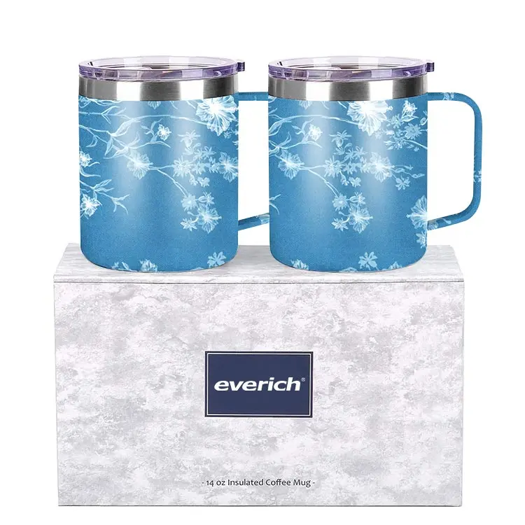 

stainless steel double wall insulated beer mug with handle, Customized color