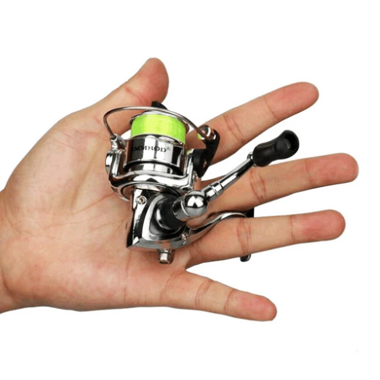 

In stock Light Weight And Portable Mini 100 pen rod reel with line low prices spin fishing reel, Photos