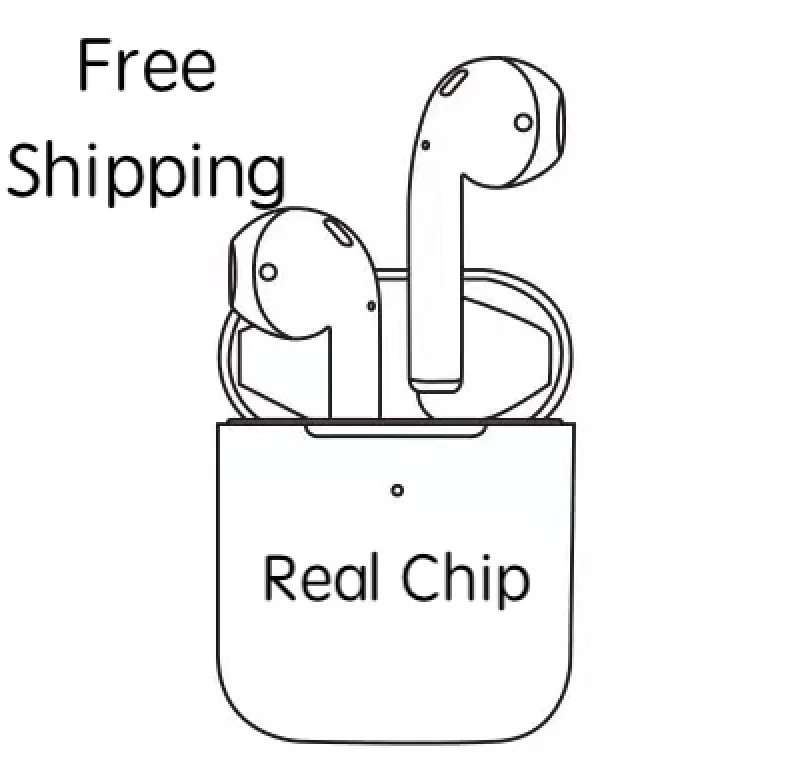 

Free Shipping Fast Delivery Gen 2 Air 2 pods Wireless Earphones Headphones tws