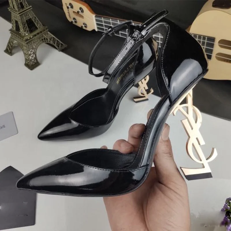 

Sandals women's high heels 2020 new cross border trade large size sandals