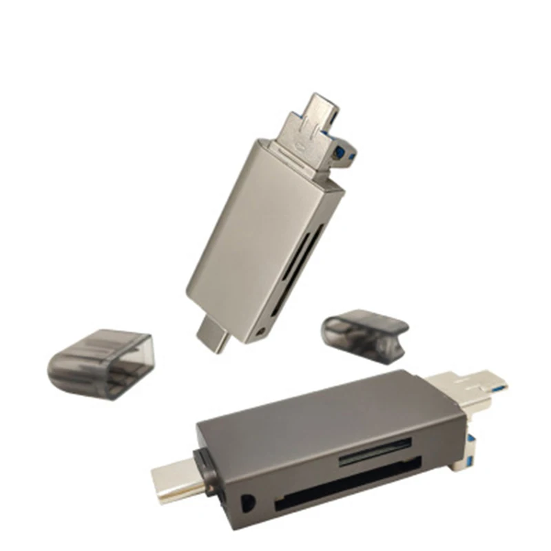 Logo Printing External otg Lector For Mobile And Pc Proximity Multi in 1 Code Usb Rfid Card Reader/Writer - ANKUX.COM
