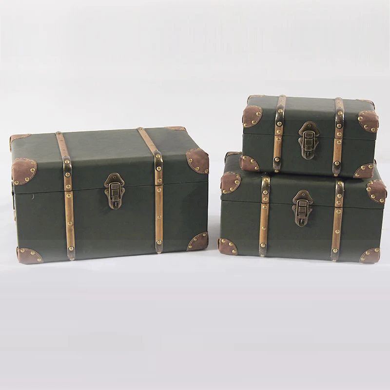 

Industrial Vintage Style Modern Mango Wood Carving Trunk