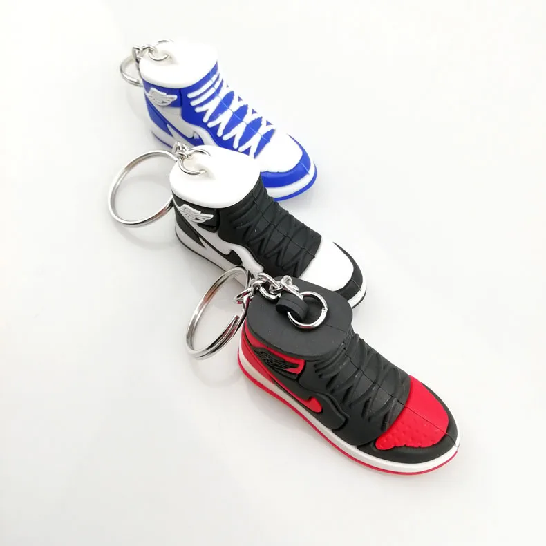 Cheap Wholesale Jordan Shoes Keychain 3d Solid Sneaker