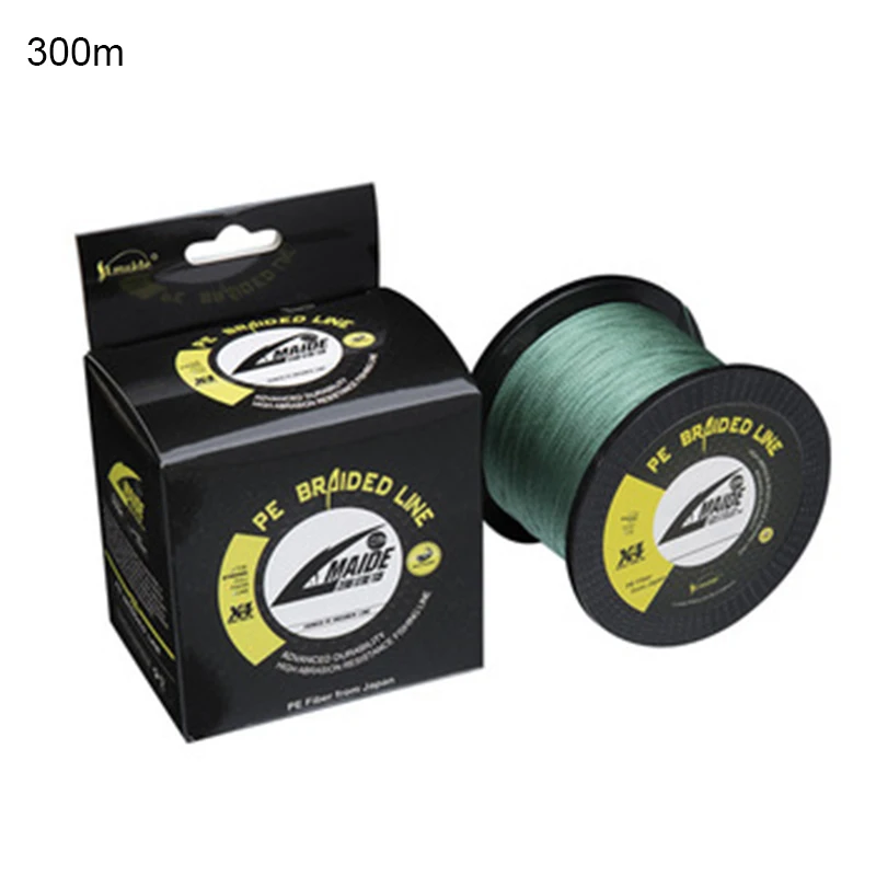 

300M Top quality artificial cheap pe 4 strand braid line sea fishing line