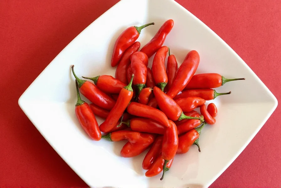 Types of Tiny Red Peppers