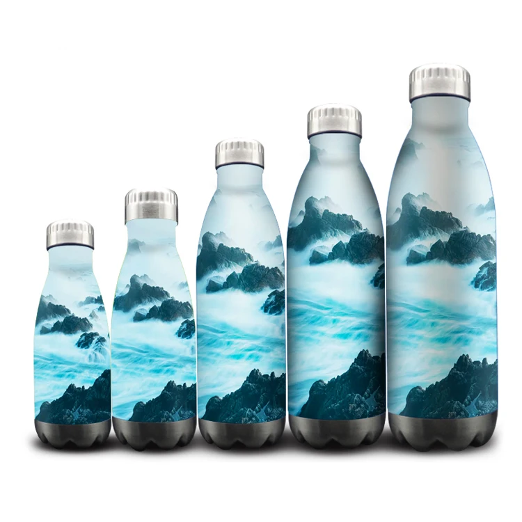 
New Style 17 25 OZ Thermo Tank Double Wall Stainless Steel Cola Bottle 