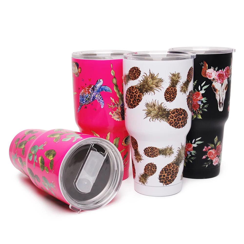 

Cactus Sunflower Leopard Camper Cheetah Cups Double Wall Vacuum Insulated Tumbler Stainless Steel Tumbler 30oz DMA61175