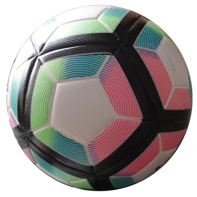 

Pelota De Futbol 5 Pu Match Football Wholesale Sports Balls Laminated Size 5 Inflatable Football, Red white