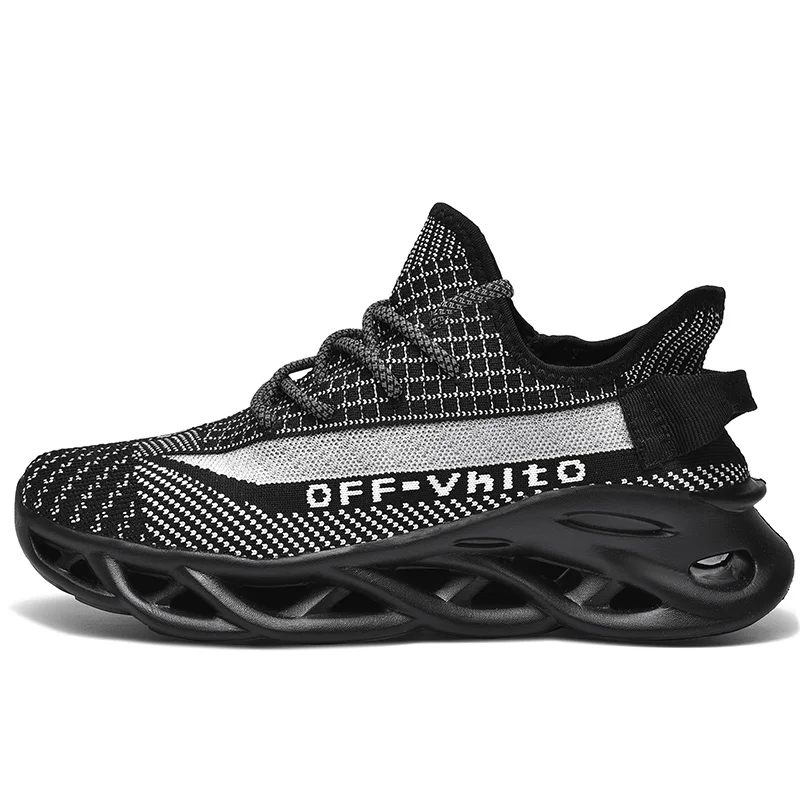 
wholesale fashion hot sale footwear Luminous lace up flyknitted sports shoes men yeezys shoes hemp sneakers 