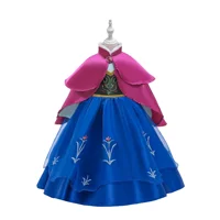 

Party Frozen2 Elsa Anna Princess Character Girl Dress Set Kid Costume