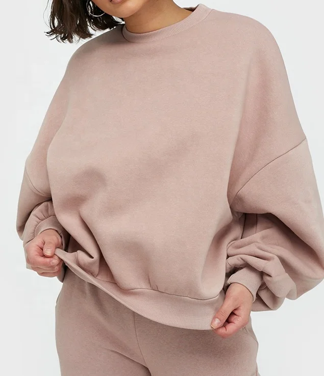 

Custom Newest Women Winter Heavy Oversized Hoodie Blank Cotton Pullover Sweatshirt