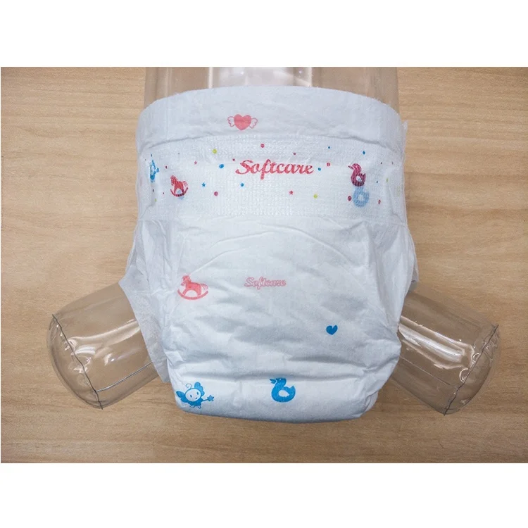 
Full automatic baby diaper colorful baby print adult diaper promotion in stock 