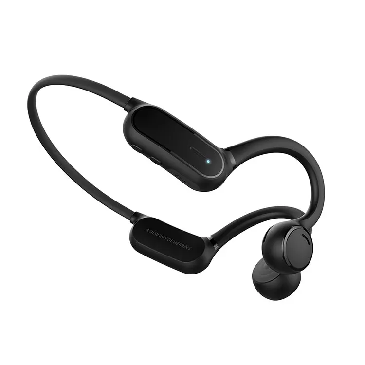 

OPENEAR Solo Dual Listening Sports Headphone Wireless Motorcycle Headset Open Ear Bluetooth Earphones, Black, white, red