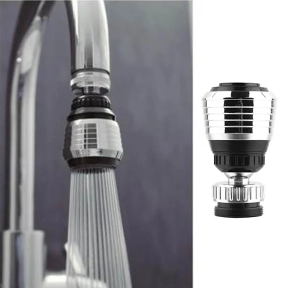 

1pcs Water Saving Swivel Kitchen Bathroom Faucet Tap Adapter Aerator Shower Head Filter Nozzle Connector, As photo