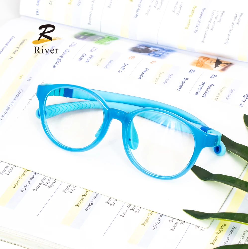 

2020 Detachable Silicon Optical Frame Kids Computer Anti Blue Light Blocking Glasses, Custom colors