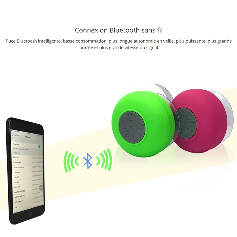 2019 RTS Hot sale Wireless Stereo Water Floating Waterproof Bluetooth Speaker for Swimming Pool - ANKUX.COM