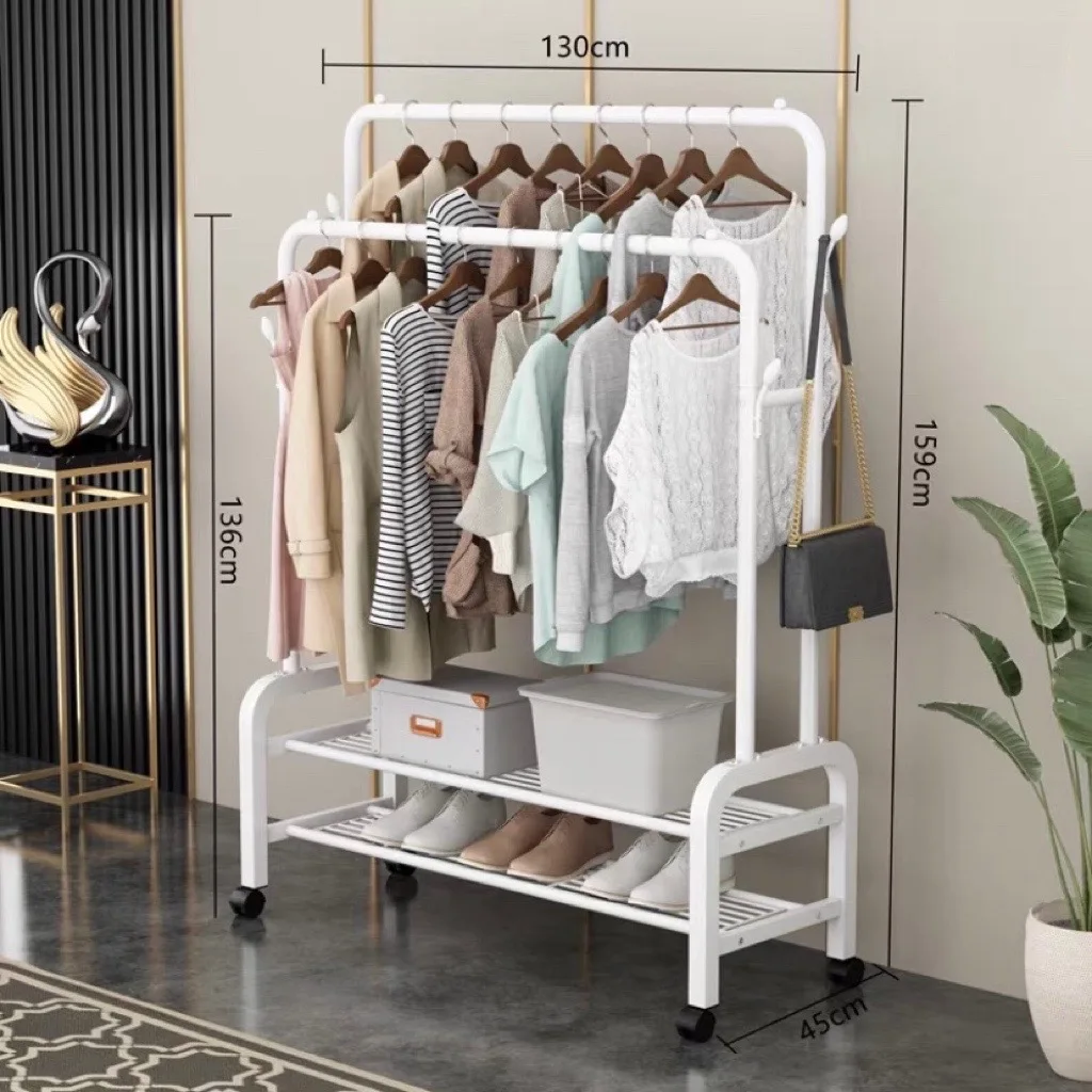 

Hot sale low price custom popular boutique hanger Stand rack for clothes
