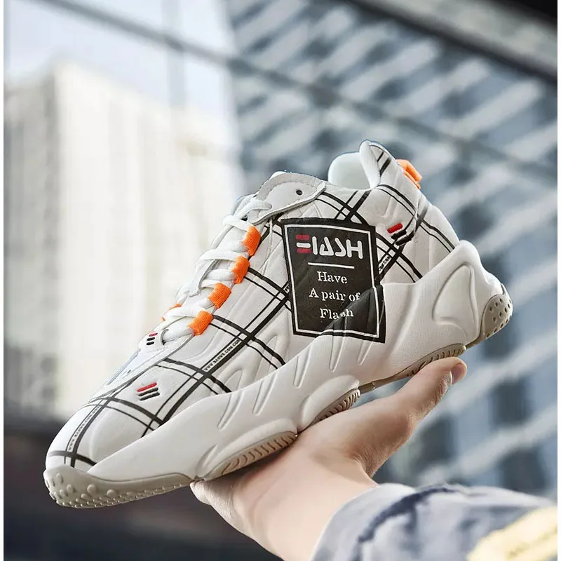 

fashion square lattice pattern eva light wear running man shoes, 3 colors