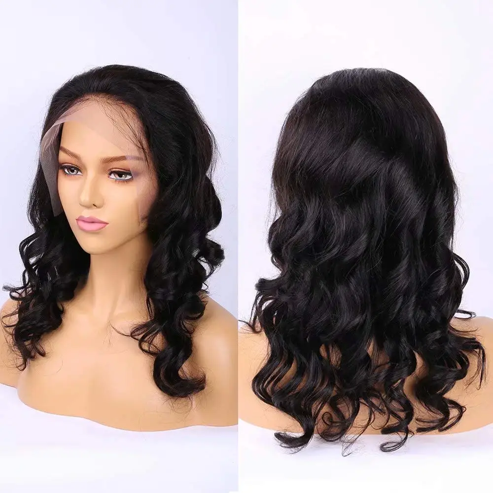 

Loose wave lace frontal wigs frontal synthetic wig 24 inch