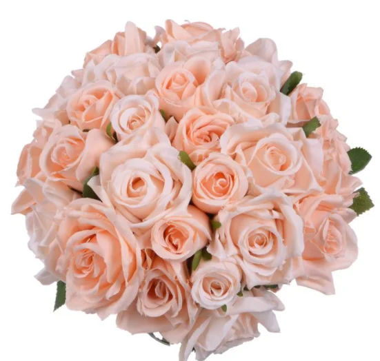 

Artificial Flowers Rose Bouquet Flowers Silk Plastic Artificial Roses