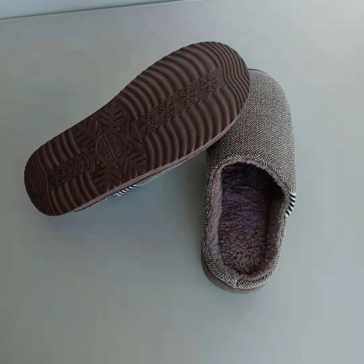 fluffy male slippers