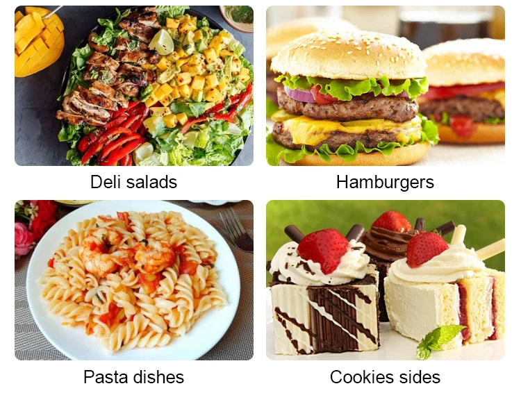 white cardboard food packaging box for hamburger