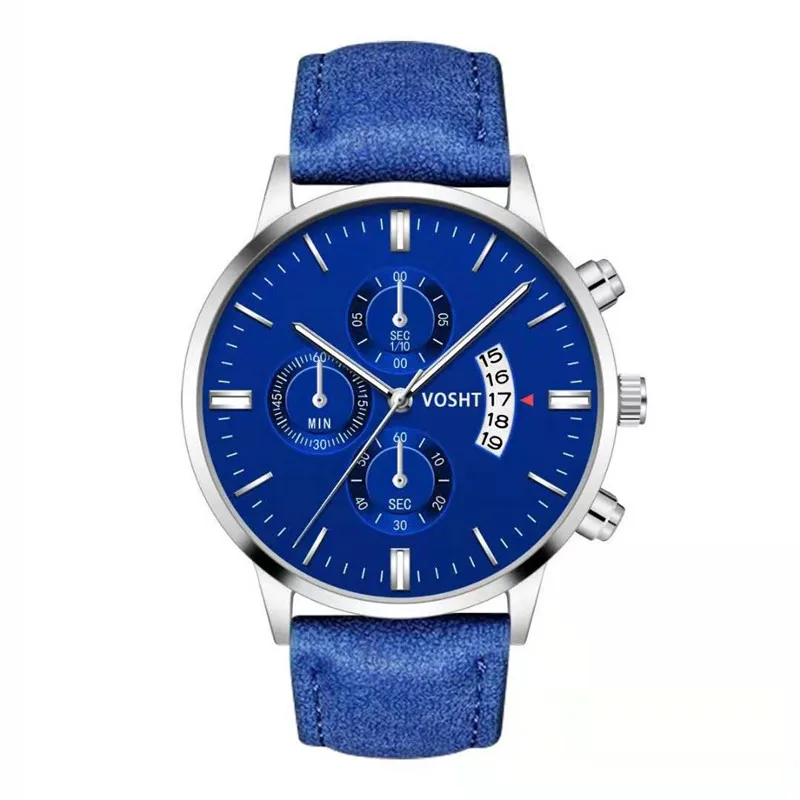 

WJ-8725 Men Custom High Quality 2019 Fashion Alloy Case Casual Men Leather Watch, Mix