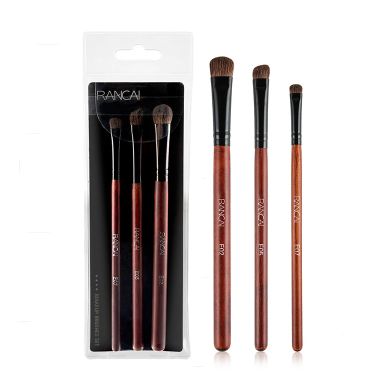 

3pcs high quality marble makeup brush set, Pink