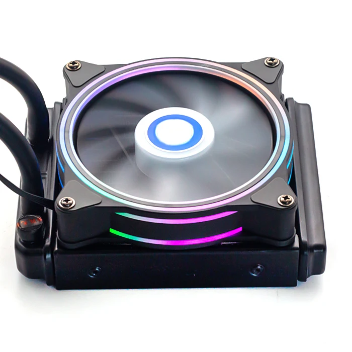 Whosesale Colorful 120 Liquid With 12025 Rgb Flow Fan Case Vga Water Cooling Pc Computer