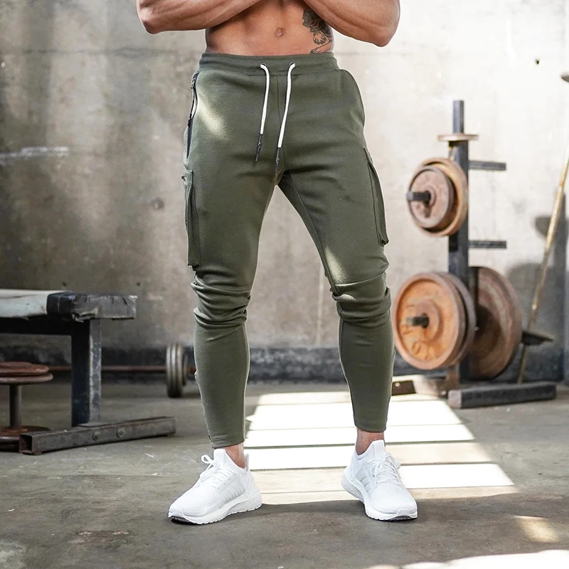 Men's Quick-Dry Camouflage Joggers - Gym & Fitness Workout Cargo Sweatpants, Fitness Bodybuilding Pants