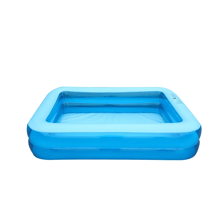 

Walmart Indoor Portable Folding Family Swimming Rectangular Inflatable Pool For Kids, Blue, or customized