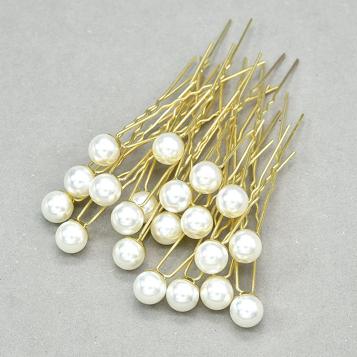 
New wedding Hair Various Size Pearl U-shaped hair hair fork 