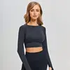 Wholesale High Quality seamless yoga set women camouflage long sleeves With Reply very quickly
