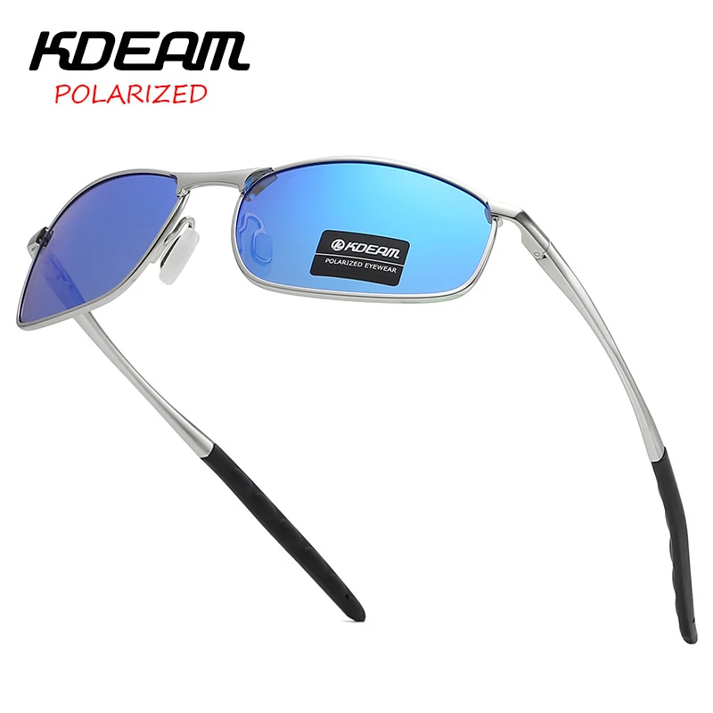 

Kdeam KD395 Fashion Metal Sunglasses Mans Anti Glare Shades Driving Polarized Sunglasses, Picture colors