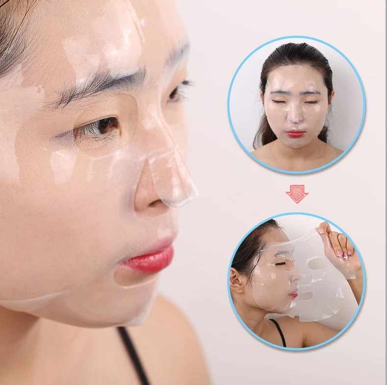 

OEM Korea Pure Moisturizer Nourishing Whitening Hydrogel Hydrating Hydrogel Face Facial Mask