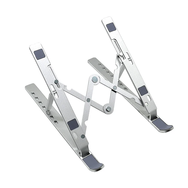 

Adjustable Aluminum Foldable Portable Laptop Stand Holder Riser Computer Stand Notebook Stand Laptops and Tablets
