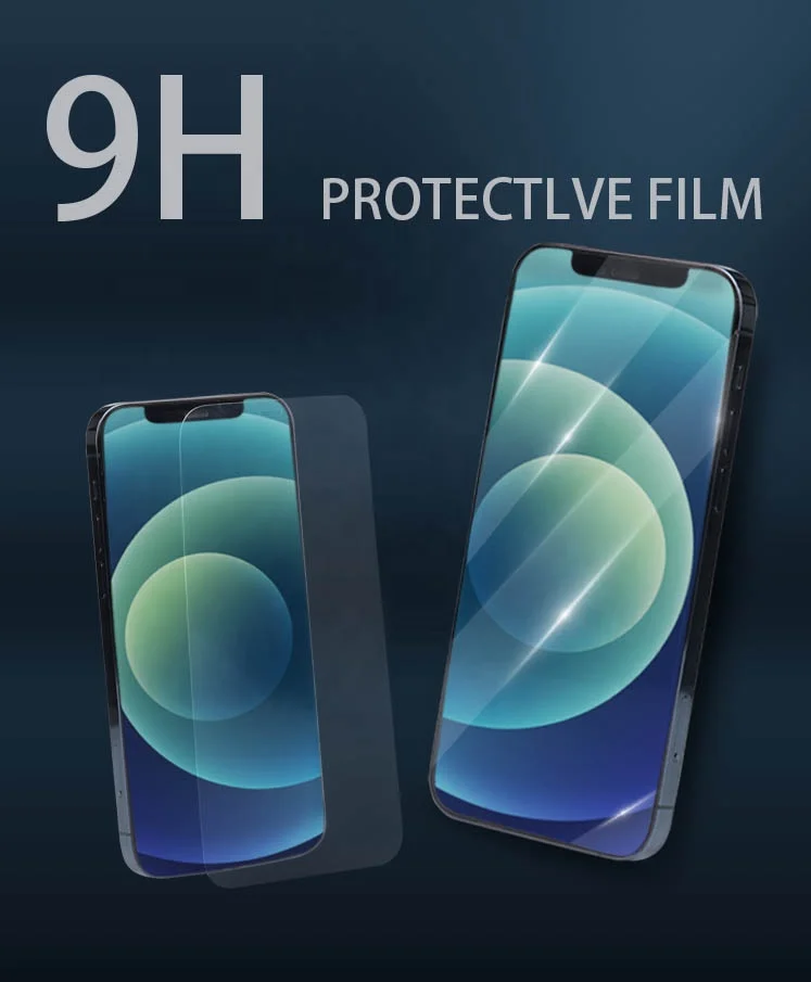 

flexible tempered glass 9h anti-scratch ultra thin for iphone 12 pro max screen protector