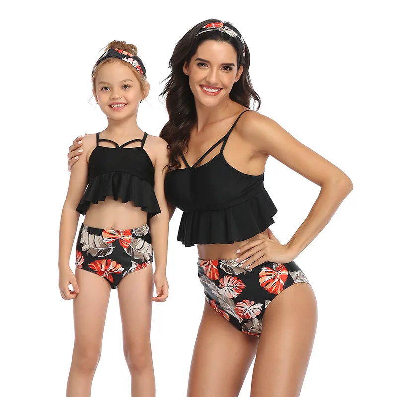 

Aipa New parent-child swimwear European and American bikini manufacturers spot swimwear wholesale