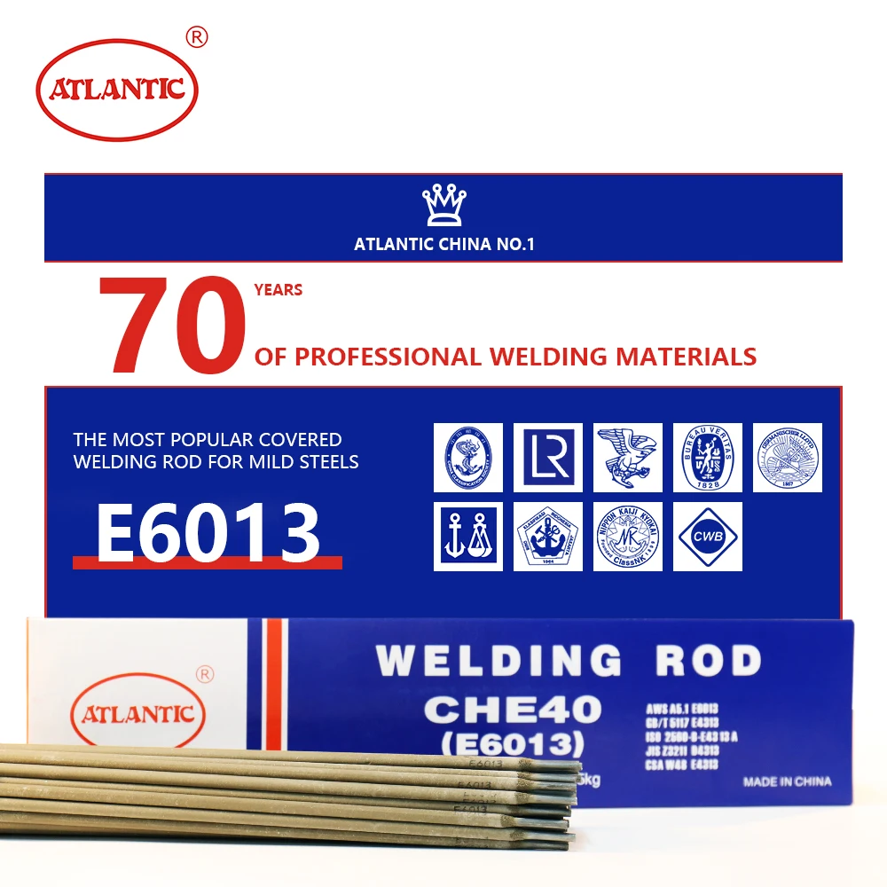 

ATLANTIC Welding & Soldering Supplies Welding Rod AWS SMAW Shipping 2mm - 5.8mm J421 Welding Electrode 6013