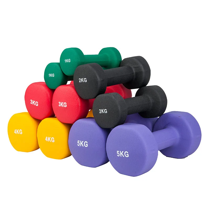 

New Arrival Colorful Fitness Adjustable Dumbbell Set Weight Liftingtraining Home Gym Equipment Online Sale, As picture