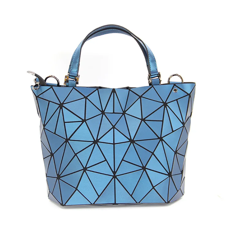 

2020 Luxury Geometric Handbag Luminous Women Tote Bag Hand Bags, 12 colors
