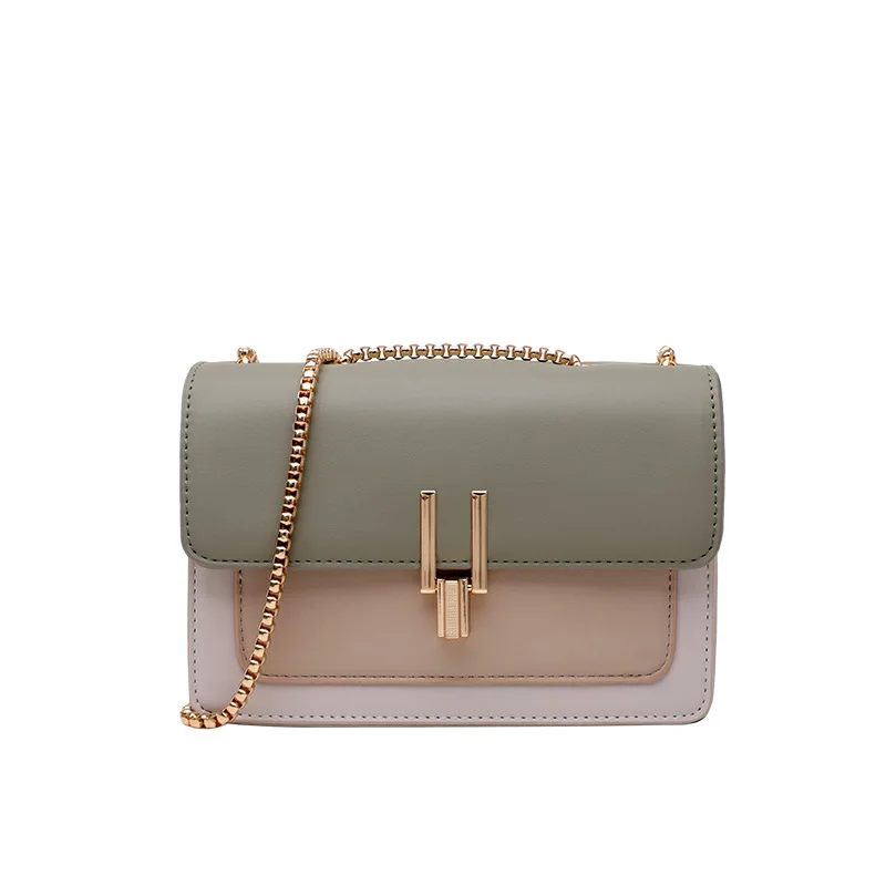 

Contrasting Chain Small Square Bolso Messenger Bag Women Luxury Handtasche Replicate Handbag Luxury, Picture color