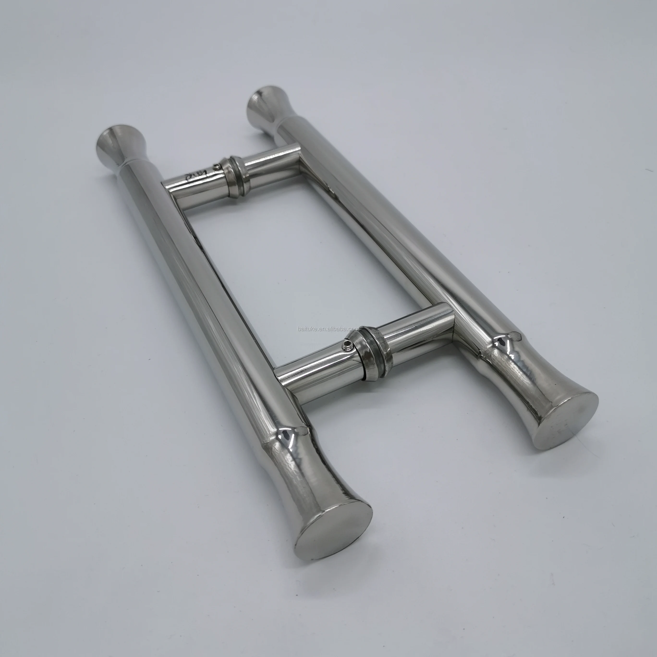 圆管不锈钢玻璃门拉手