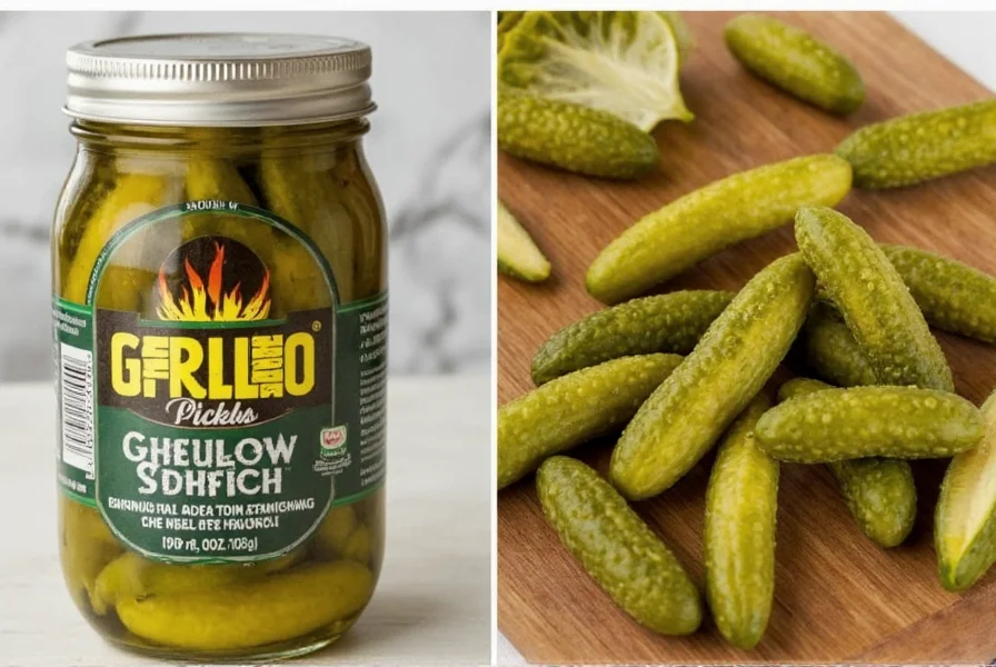 Best Fermented Pickles Comparison Display