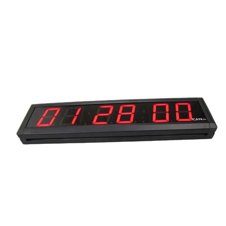 

Ganxin Single Face Display Led Clock Timer Gym Multi-Functional LED Countdown Clock