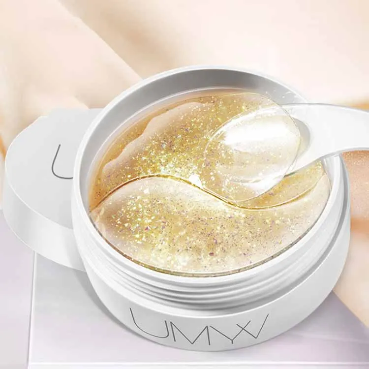 

Custom Hyaluronic Cool Gel Eye Mask Eye Gel Pads Patches 24k Gold Anti-wrinkle-moisture Crystal Collagen Eye Mask