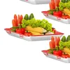 Factory Wholesale Vacuum Seal Food Plastic Preservation Tray with Elastic Lid
