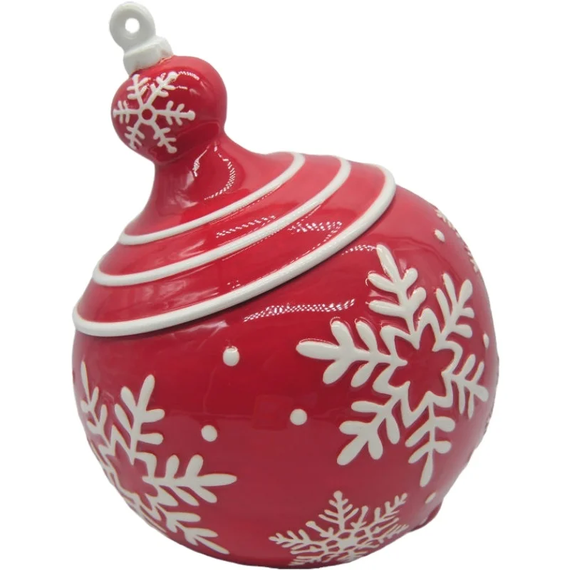Wholesale Personalized Handmade Ceramic Christmas Cookie Jar - Buy